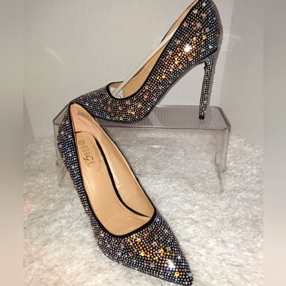 Rhinestone Heels